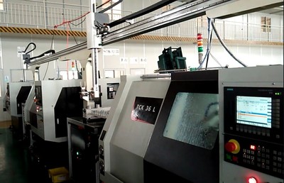 銅質管件流體閥門配件智能加工車床機械手設計說明與項目介紹